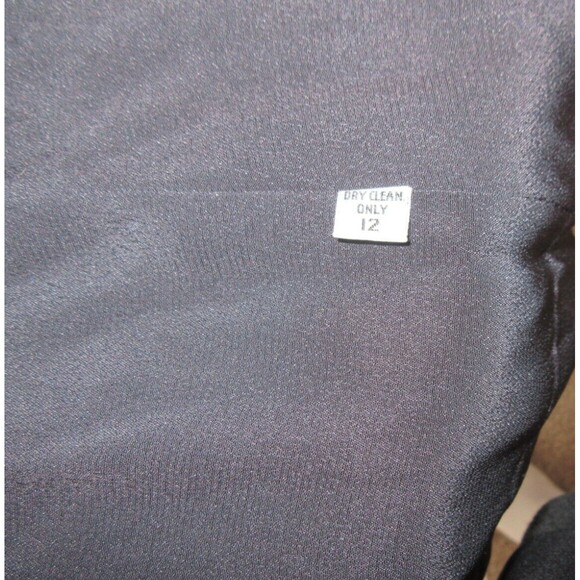 Vtg. Dalton Long Dress Coat Women's Sz 12 Gray Lined 100% Virgin Wool - Picture 5 of 6